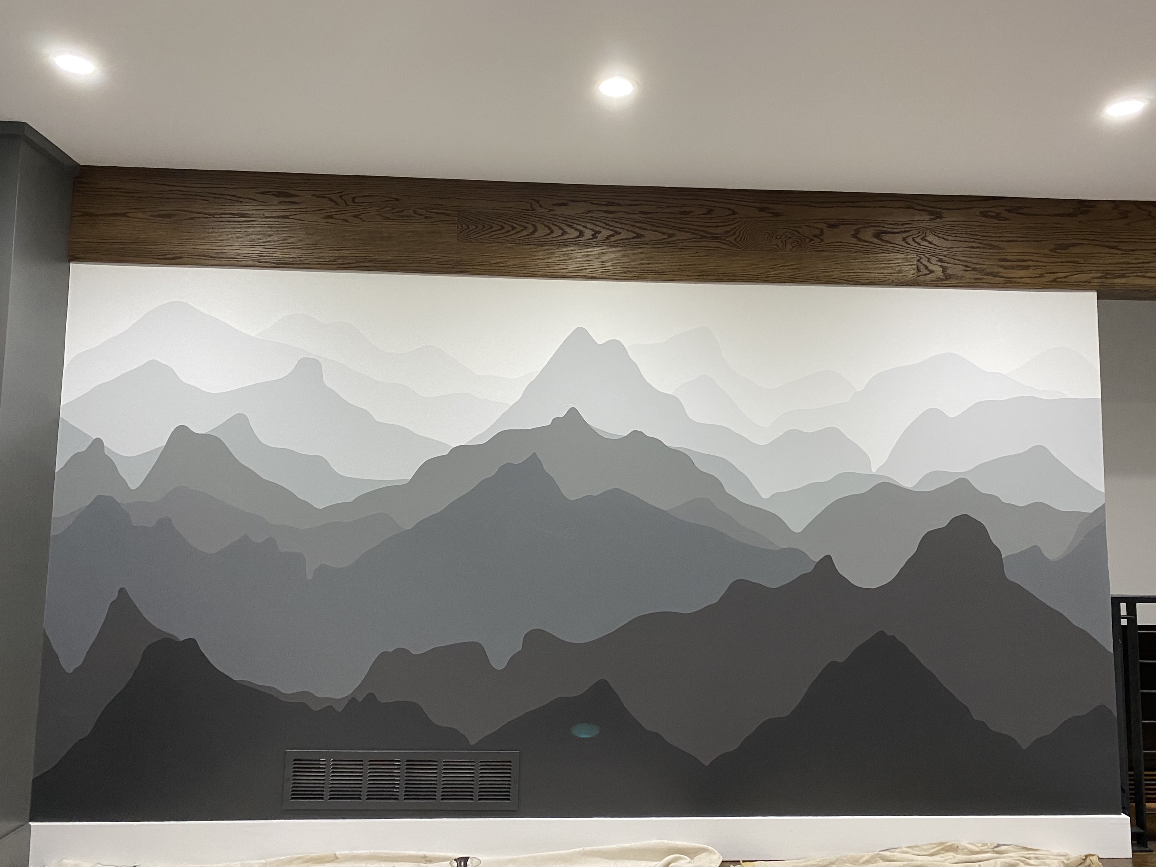 Into the Mist Mural
