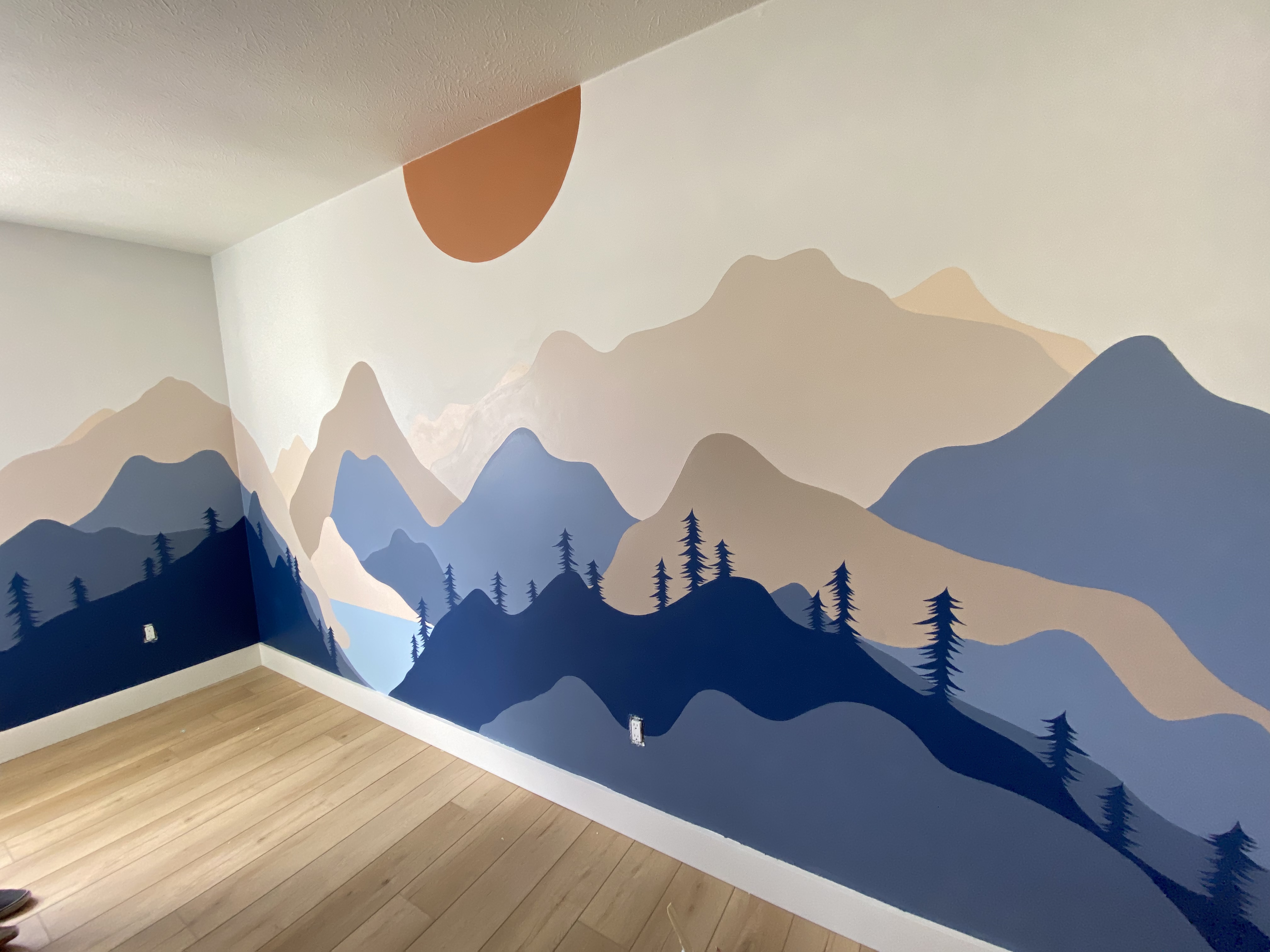 Mountain Nursery Mural